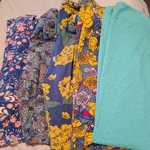 5 Tall and Curvy Lularoe Leggings